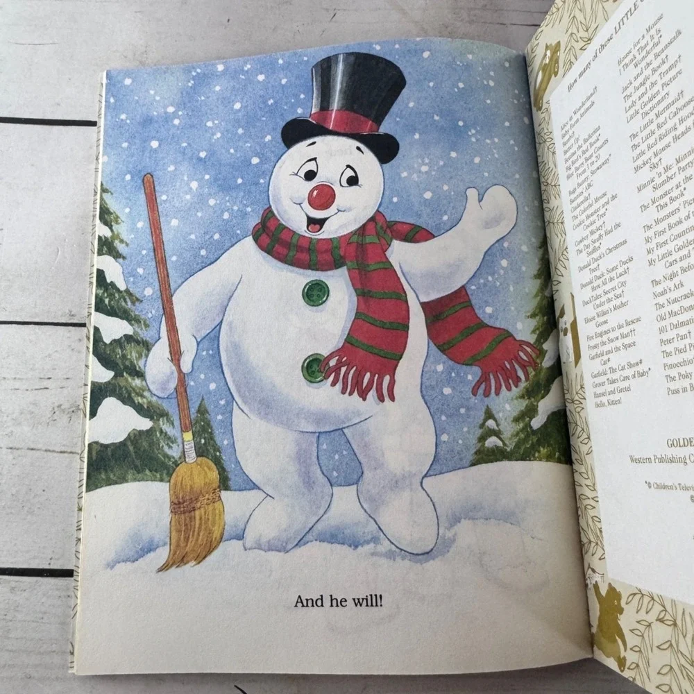 Little Golden Books Lot of 8 Like New Tootle Mother Goose Frosty Santa Christmas